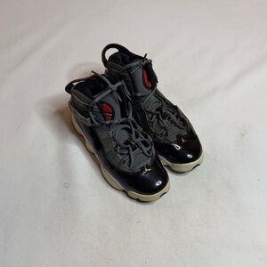 Nike Kids Air Jordan 6 Rings Black/Grey